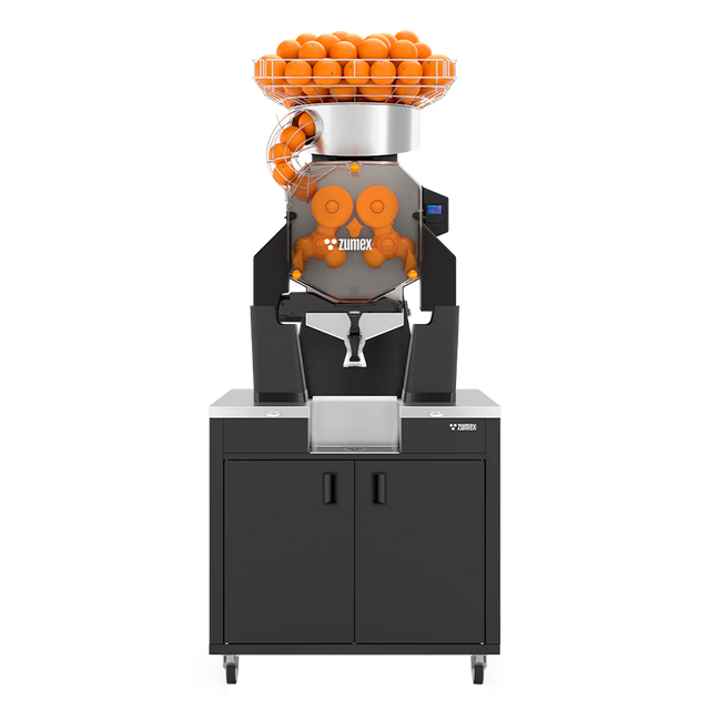 Zumex Speed Orange Juicer Machine with Black Podium 08818 — 40 Fruits/Minute