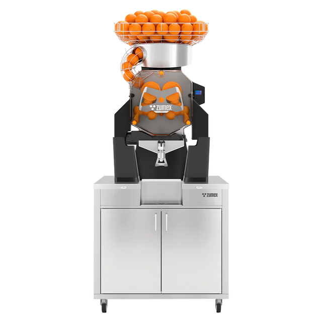 Zumex Speed S+Plus Self Service Orange Juicer Machine with Mirror Podium 08826 — 40 Fruits/Minute