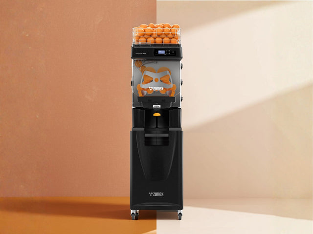Zumex Versatile Star Orange Juicer Machine with Black Podium 11846 — 40 Fruits/Minute