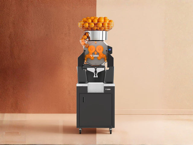Zumex Speed Orange Juicer Machine with Slim Black Podium 09945 — 40 Fruits/Minute