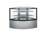 Kool-It KBF-60C Flat Glass Corner Display Case